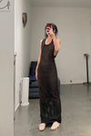 Walter Van BeirendonCK Nets Dress AW22-23 8042